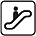 Escalator icon,